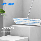 LTWHOME Reusable Mop Pads Compatible with Swiffer XXL Mop (Pack of 12)