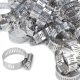 LTWFITTING 17-32mm Stainless Steel 316 Hose Clamp, Adjustable Worm Gear Clamps for Automotive Radiator Fuel Line Plumbing Intercooler and Mechanical Applications (Pack of 1500)