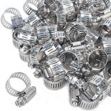 LTWFITTING 11-20mm Stainless Steel 316 Hose Clamp, Adjustable Worm Gear Clamps for Automotive Radiator Fuel Line Plumbing Intercooler and Mechanical Applications (Pack of 1500)