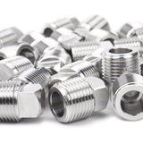 LTWFITTING Stainless Steel 316 Pipe Square Head Plug Fittings 3/8-Inch Male NPT Air Fuel Water Boat(Pack of 250)
