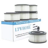 LTWHOME Replacement HEPA Filter Fit for Dirt Devil Type F15, Compares to 3SS0150001 (Pack of 6)