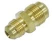 LTWFITTING Brass 3/4 Inch OD x 1/4 Inch OD Flare Reducing Union,Brass Flare Tube Fitting(Pack of 100)