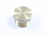 LTWFITTING Lead Free Brass Pipe Hex Head Solid Plug Fittings 3/4 Inch Male NPT (Pack of 100)