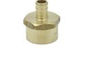 LTWFITTING Lead Free 1/2-Inch PEX x 3/4-Inch Female NPT Adapter, Brass Crimp PEX Fitting(Pack of 3)