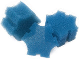 LTWHOME Replacement Blue Coarse Foam Filter Fit for Oase SwimSkim 25 Floating Pond Skimmer (Pack of 12pcs)