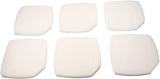 LTWHOME Replacement Fine Filter Pads Set Compatible with Professional 3e 2076/2078/450/700/600T(Pack of 6)