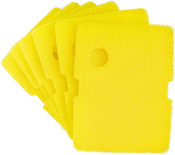 LTWHOME Ersatzfilter Für Cascade 1200/1500 Aquarium Canister Filter – 6 Bio Schwämme, 12 Floss Pads
