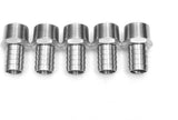 LTWFITTING Stainless Steel 316 Barb Fitting Coupler/Connector 3/4 Inch Hose ID x 3/4 Inch Male NPT Gas(Pack of 5)