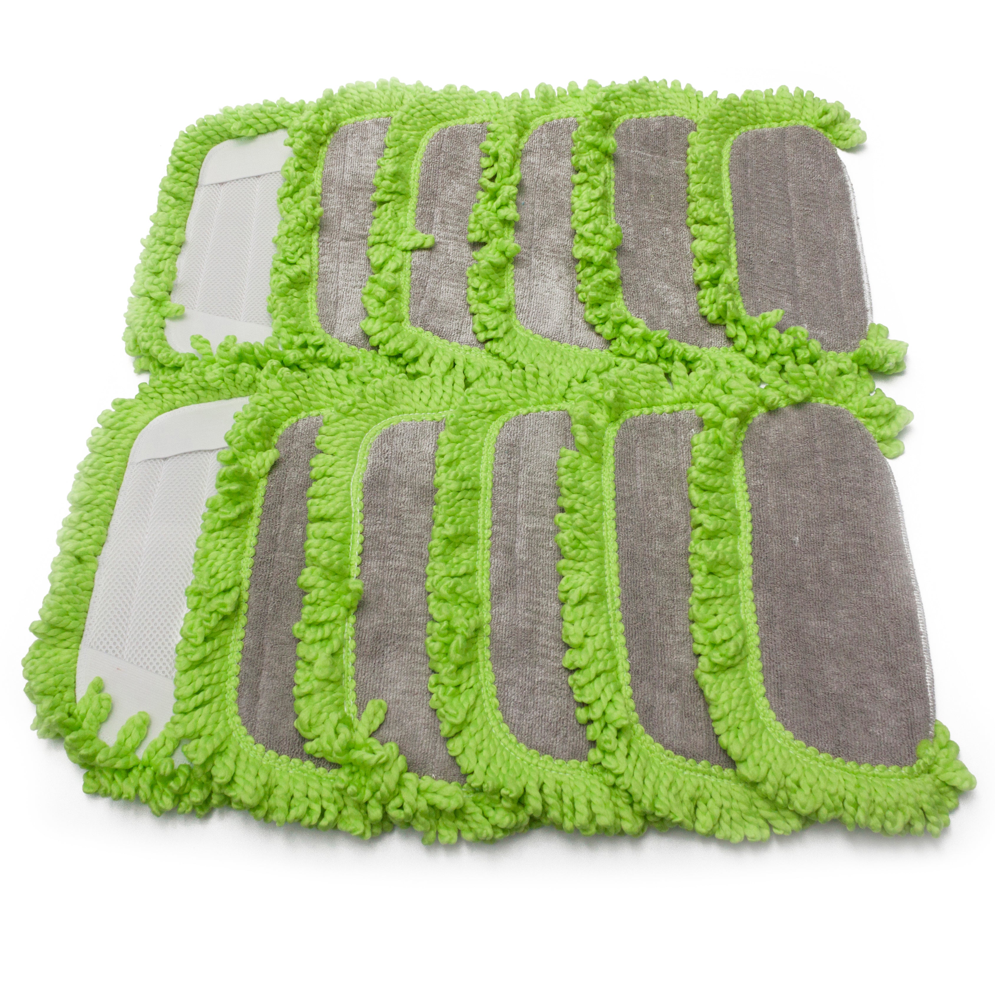 LTWHOME Washable Microfiber Replacement Pads Fit for Dirt Devil Vac, Compare to Part AD51005 (Pack of 12)