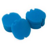 LTWHOME Replacement Blue Coarse Foam Filter Fit for AquaManta EFX 300/400 External Filter (Pack of 12)