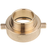 LTWFITTING Brass Fire Hydrant Adapter 2-1/2-Inch NH/NST Female x 2-Inch NPT Male (Pack of 1)