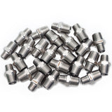 LTWFITTING Bar Production Stainless Steel 316 Pipe Hex Reducing Nipple Fitting 3/8 Inch x 1/4 Inch Male NPT Water Boat (Pack of 25)