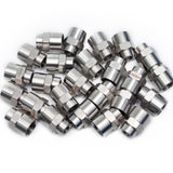 LTWFITTING Bar Production Stainless Steel 316 Pipe Fitting 1/2 Inch x 1/4 Inch Female NPT Reducing Coupling Water Boat (Pack of 25)