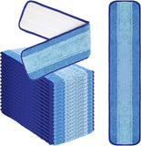 LTWHOME 24 Inch Microfiber Commercial Mop Refill Pads for Wet or Dry Floor Cleaning (Pack of 18)