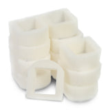 LTWHOME Replacement Foam Filter Fit for Drinkwell Stainless Steel 360, Lotus, Avalon, and Pagoda (Pack of 12)