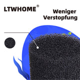 LTWHOME Pre-Filter Sponge/Foam Set Fit for Fluval Edge Aquarium (Pack of 12)