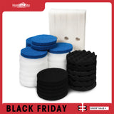 LTWHOME Value Pack of Foam Filters, Fine Filters, Carbon Filters, Bio-Foam Filters and Polishing Pads Set Fit for Fluval FX5 (Pack of 42)
