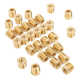 LTWFITTING Brass Pipe Hex Bushing Reducer Fittings 3/8 Inch Male x 1/8 Inch Female NPT Fuel(Pack of 30)