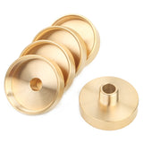 LTWFITTING Brass Pipe 2 Inch Female x 1/2 Inch Male NPT Adapter Fuel Gas Air (Pack of 5)