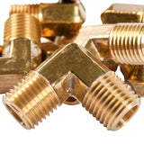 LTWFITTING Brass Pipe Male 90 Deg Elbow Fitting 1/4-Inch NPT Water Fuel(Pack of 250)