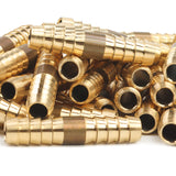 LTWFITTING Brass Barb Splicer Mender 5/16 inch ID Hose Fitting Air Water Fuel Hose Joiner(Pack of 500)