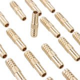 LTWFITTING Brass Barb Hose 3/8-Inch x 5/16-Inch ID Hose Reducing Splicer Mender Fitting (Pack of 50)