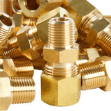 LTWFITTING Brass 5/16-Inch OD x 1/8-Inch Male NPT Compression Connector Fitting(Pack of 300)