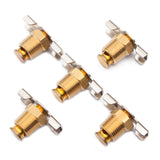 LTWFITTING New Brass Drain Cock 3/8 NPT Air Ride Suspension (Pack of 5)