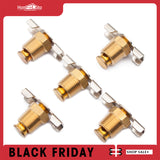 LTWFITTING New Brass Drain Cock 3/8 NPT Air Ride Suspension (Pack of 5)