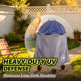 LTWHOME Premium Grill Cover Compatible for Weber 22 Inch Master-Touch Charcoal Kettle Grills, BBQ Grill Cover, Heavy Duty Waterproof Grill Covers (Pack of 2)
