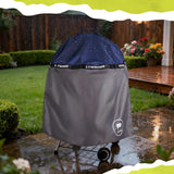 LTWHOME Premium Grill Cover Compatible for Weber 22 Inch Master-Touch Charcoal Kettle Grills, BBQ Grill Cover, Heavy Duty Waterproof Grill Covers (Pack of 2)