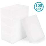 LTWHOME Bulk Pack Medium Size Magic Cleaning Sponge Eraser Multi-Functional Melamine Foam Extra Durable(Pack of 100)