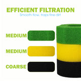 LTWHOME Foam Set Replacement for Oase Filto Clear 19000 (Pack of 4)