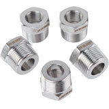 LTWFITTING Bar Production Stainless Steel 316 Pipe Hex Bushing Reducer Fittings 3/4 Inch Male x 3/8 Inch Female NPT Fuel Water Boat (Pack of 5)