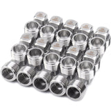 LTWFITTING Stainless Steel 316 Pipe Square Head Plug Fittings 1/2-Inch Male NPT Air Fuel Water Boat(Pack of 25)