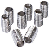LTWFITTING Stainless Steel 316 Pipe 1-1/2 Inch Close Nipple Fitting 1/2 Inch Male NPT (Pack of  25)