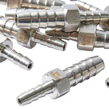 LTWFITTING  Bar Production Stainless Steel 316 Barb Splicer Mender 1/4 Inch Hose ID x 1/8 Inch Hose ID Fitting Air Water Fuel Boat (Pack of 700)
