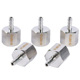 LTWFITTING Bar Production Stainless Steel 316 Barb Fitting Coupler 1/8 Inch Hose ID x 1/4 Inch Female NPT Air Fuel Water (Pack of 5)