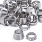 LTWFITTING 1/4-Inch Stainless Steel 316 Compression Sleeves Ferrels, STAINLESS STEEL 316 COMPRESSION FITTING (Pack of 250)