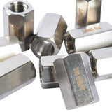 LTWFITTING Class 3000 Stainless Steel 316 Pipe Fitting 1/8 Inch Female NPT Coupling Water Boat (Pack of 25)