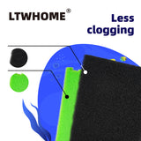 LTWHOME Replacement Filter Pads Compatibable with TetraPond Submersible Flat Box FK3, FK5, FK6, and SF1 (Pack of 3 Sets)