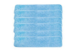 LTWHOME 24 Inch Commercial Microfiber Washable Wet/Dry Mop Pads (Pack of 6)