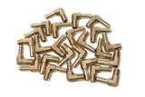 LTWHOME 90 Deg Elbow Brass Barb Fitting 1/8 inch Male BSPT x 1/4 inch(6mm) ID Hose Boat Water (Pack of 25)