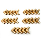 LTWFITTING LTWFITTING 90 Deg Elbow Brass Barb Fitting1/2 Hose ID x 1/2-Inch Hose ID Air/Water/Fuel/Oil/Inert Gases (Pack of 25)