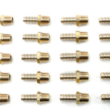 LTWFITTING Brass Fitting Coupler 5/16-Inch Hose Barb x 1/4-Inch Male NPT Fuel Gas Water(Pack of 25)