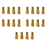 LTWFITTING Brass Barb Fitting Coupler/Connector 5/8-Inch Hose ID x 1/2-Inch Male NPT(Pack of 20)