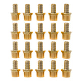 LTWFITTING Brass Barb Fitting Coupler/Connector 5/8-Inch Hose ID x 3/4-Inch Male NPT(Pack of 20)
