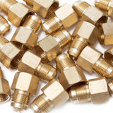 LTWFITTING Brass 45 Degree Flare 1/2 Inch OD x 1/2 Inch Female NPT Connector Fittings(Pack of 200)