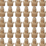 LTWFITTING Brass 45 Degree Flare 5/8 Inch OD x 1 Inch Male NPT Connector/Adapter Tube Fitting (Pack of 60)