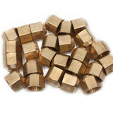 LTWFITTING Brass 5/8 Inch OD Flare Cap, Brass Flare Tube Fitting(Pack of 25)